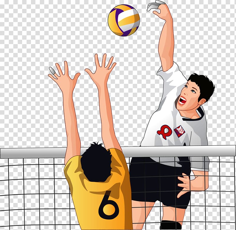 Volleyball Match Clipart