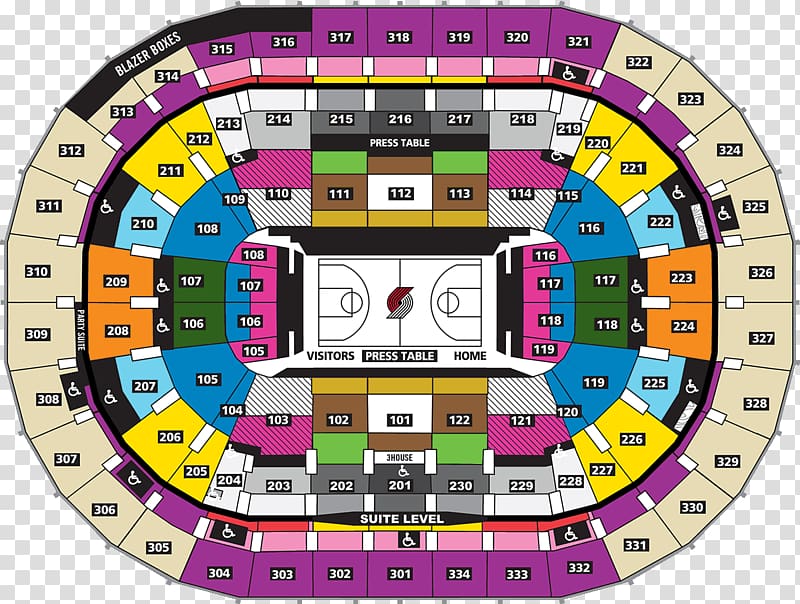 Moda Center Portland Trail Blazers NBA Playoffs Rose Quarter, ticket concert transparent background PNG clipart