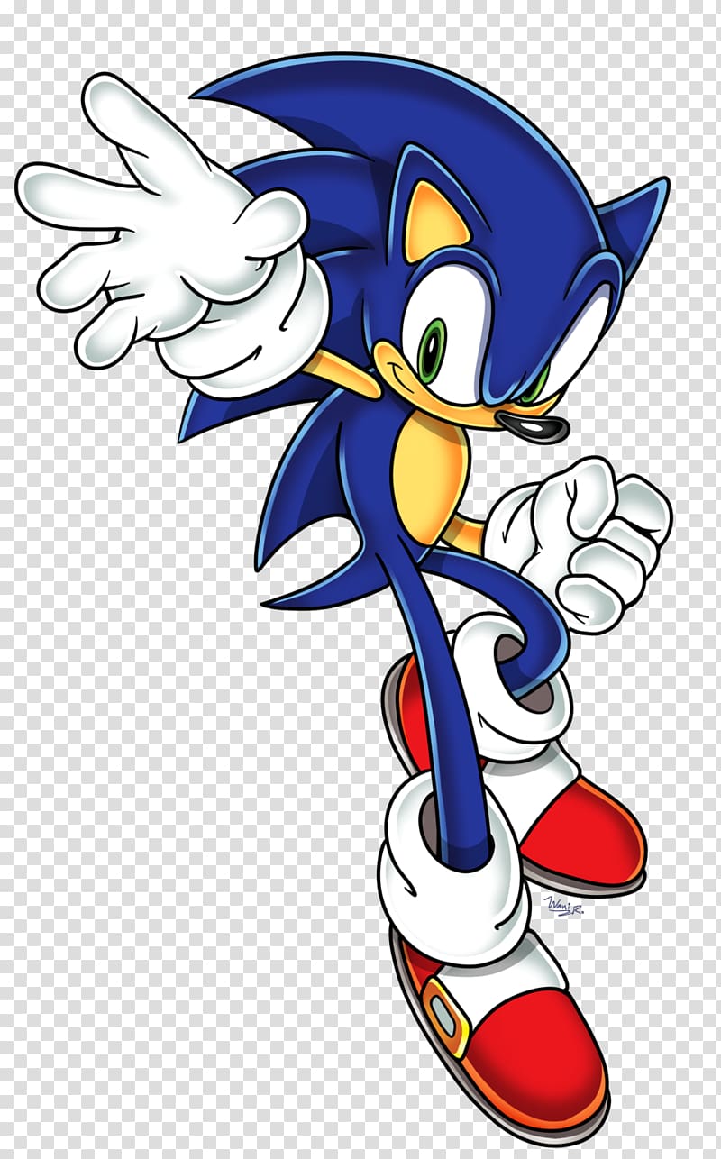 Sonic the Hedgehog Sonic Heroes Sonic Adventure Amy Rose Art, Sonic transparent background PNG clipart