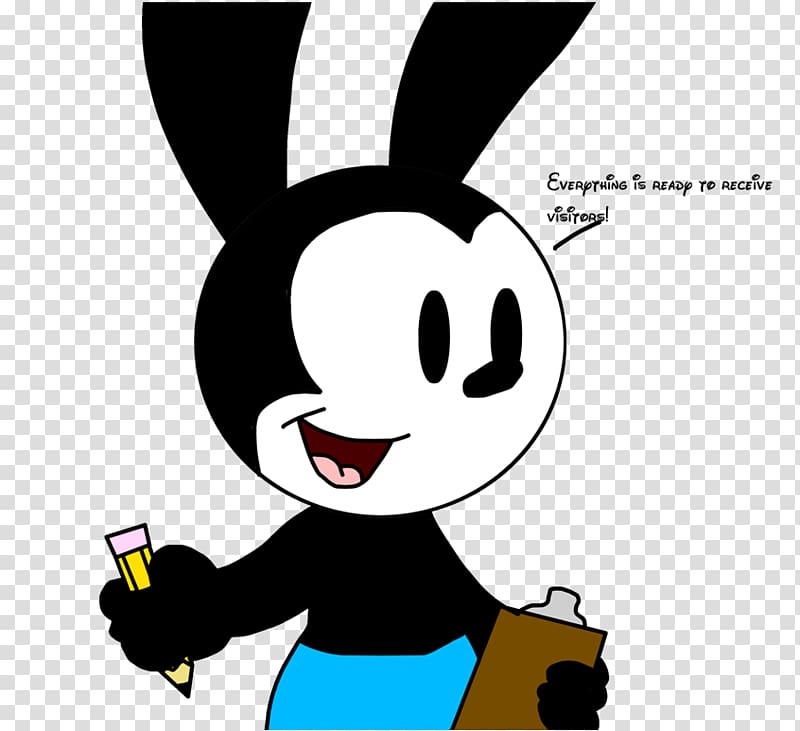 Oswald the Lucky Rabbit Animated cartoon, oswald the lucky rabbit transparent background PNG clipart