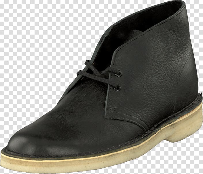 Leather Chukka boot Shoe C. & J. Clark, Black Desert online transparent background PNG clipart