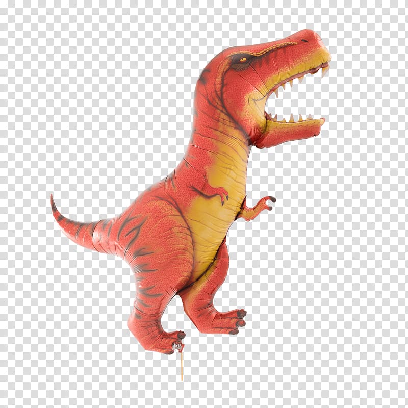 Tyrannosaurus Balloon Roar! Roar! Dinosaur Apatosaurus, barney the dinosaur logo transparent background PNG clipart