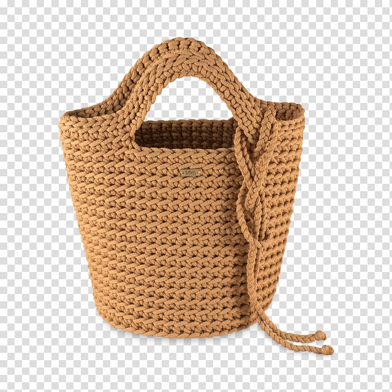 Handbag Crocheted Bags T-shirt yarn Backpack Fashion, crochet bag pattern transparent background PNG clipart