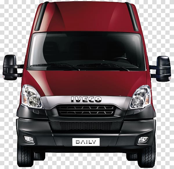 Compact van Iveco Daily Car, car transparent background PNG clipart