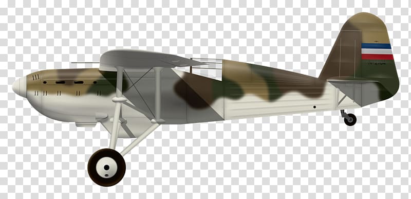 Airplane Ikarus IK-2 Second World War Propeller Aircraft, airplane transparent background PNG clipart