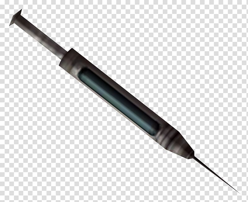 Fallout 3 Fallout: New Vegas Syringe Hypodermic needle, syringe transparent background PNG clipart