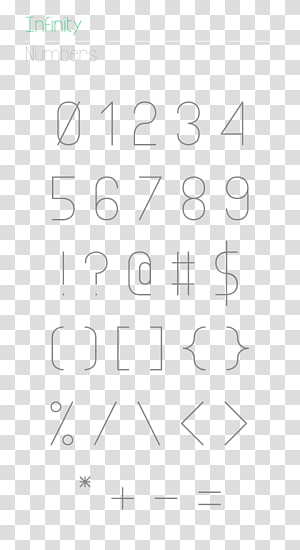 Open-source Unicode typefaces Typography Infinity symbol Type design Font, countdown 5 days font design transparent background PNG clipart thumbnail