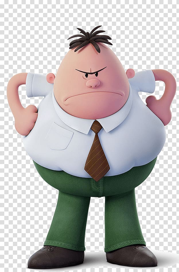 cartoon character illustration, Mr Krupp Captain Underpants transparent background PNG clipart