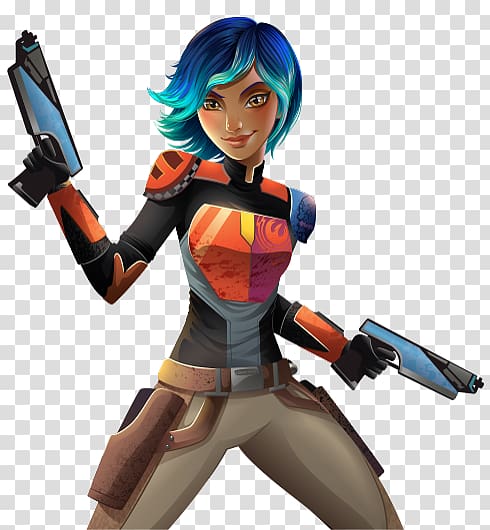 Sabine Wren Ahsoka Tano Padmé Amidala Jyn Erso Star Wars, sabine wren transparent background PNG clipart