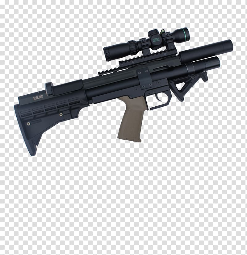 Assault rifle Gun barrel Firearm Airsoft, Moder transparent background PNG clipart