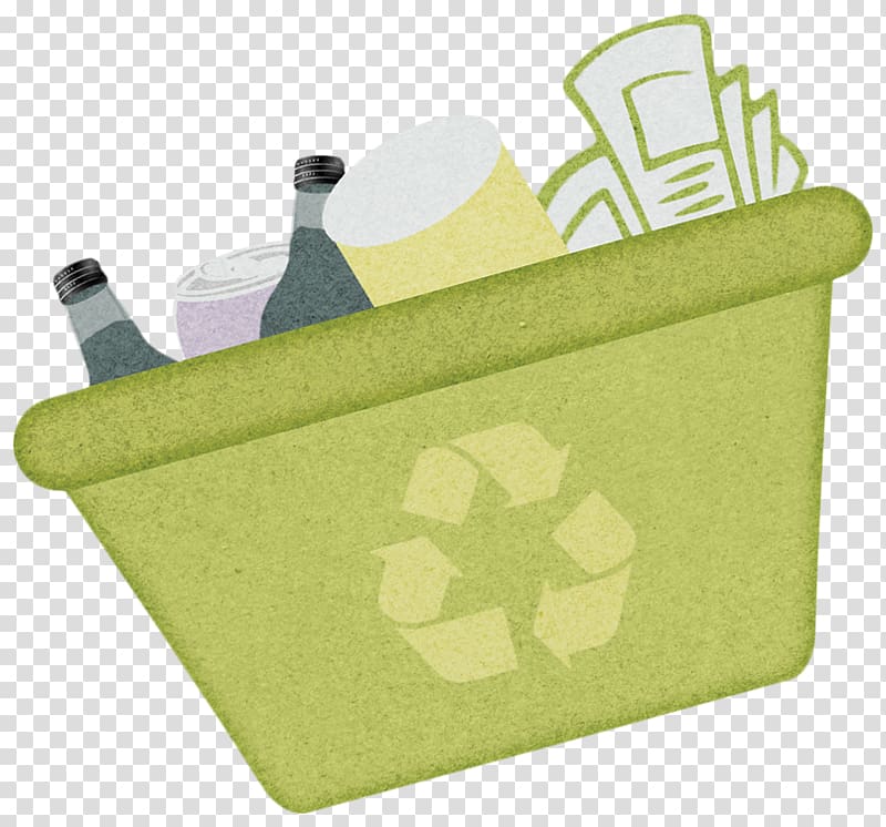Waste Recycling bin Bin bag, Recyclable garbage transparent background PNG clipart