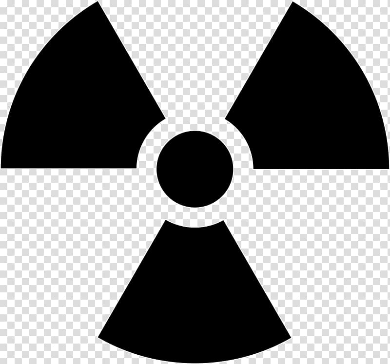 Radioactive decay Biological hazard Radiation Hazard symbol, star radiation transparent background PNG clipart