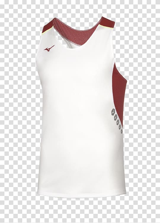 T-shirt Gilets Sleeveless shirt Mizuno Corporation, T-shirt transparent background PNG clipart