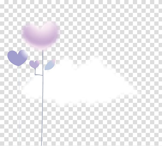 Line Blue Angle Point Sky, Heart-shaped clouds float decoration transparent background PNG clipart