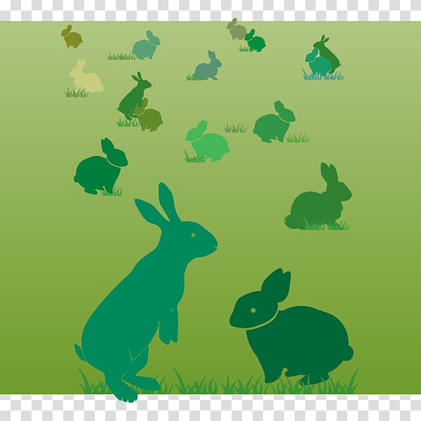 Hare Cartoon Silhouette Desktop , Silhouette transparent background PNG clipart