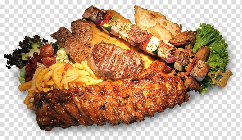 Kebab Mixed grill Fatányéros Middle Eastern cuisine Grilling, zeplin transparent background PNG clipart