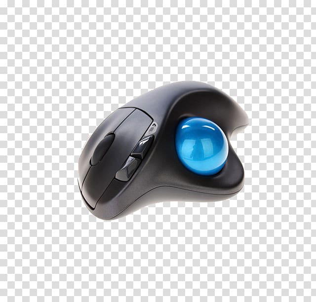 Computer mouse Macintosh Computer keyboard Trackball Logitech, Shaped Mouse transparent background PNG clipart