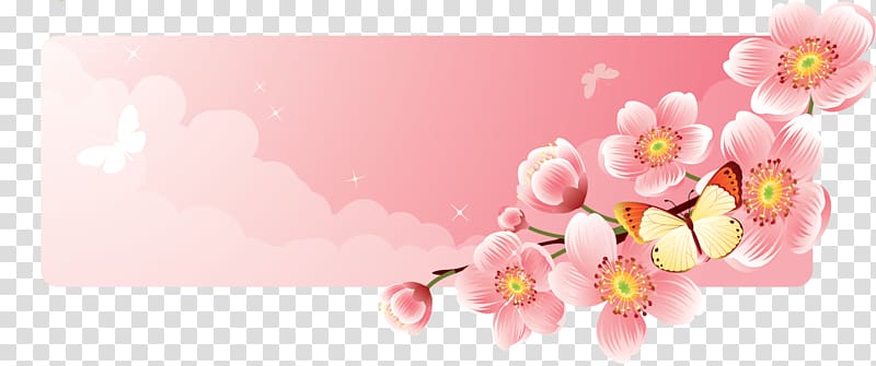 flower banner