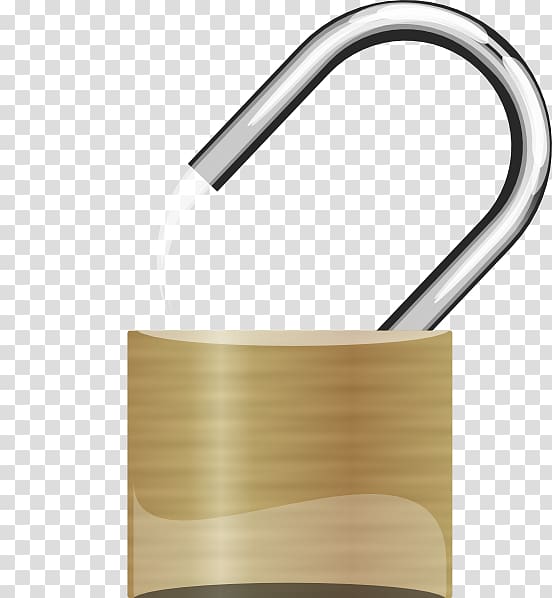 Padlock Key , Unlocked Lock transparent background PNG clipart