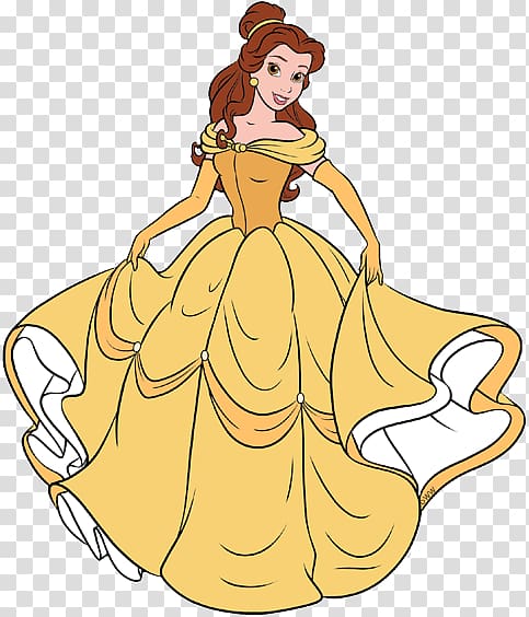 Belle Disney Princess Cinderella GIF, princess dress up games transparent background PNG clipart