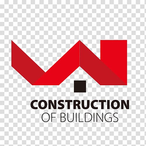 Construction of Buildings logo, Logo Home improvement Illustration, Creative company logo transparent background PNG clipart