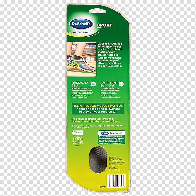 Shoe insert Dr. Scholl\'s Dr. Scholl\'s Athletic Series Sport Insoles For Men,1 Dr. Scholls Athletic Series Running Insoles, athletic sports transparent background PNG clipart