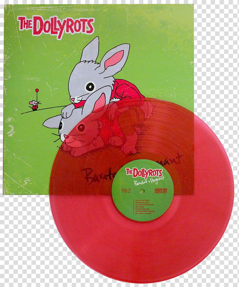 The Dollyrots Phonograph record Barefoot and Pregnant Christmas Day Audio-Technica AT-LP120-USBHC, double twelve posters shading material transparent background PNG clipart