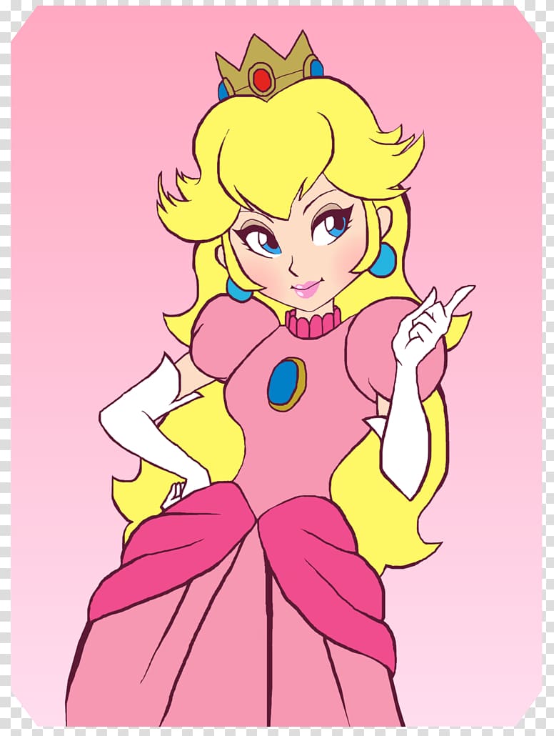 Princess Peach Super Mario Bros. Rosalina, Peachy transparent ...