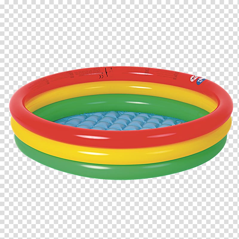 Swimming pool Child Inflatable Playground slide Limpiafondos, floating island transparent background PNG clipart