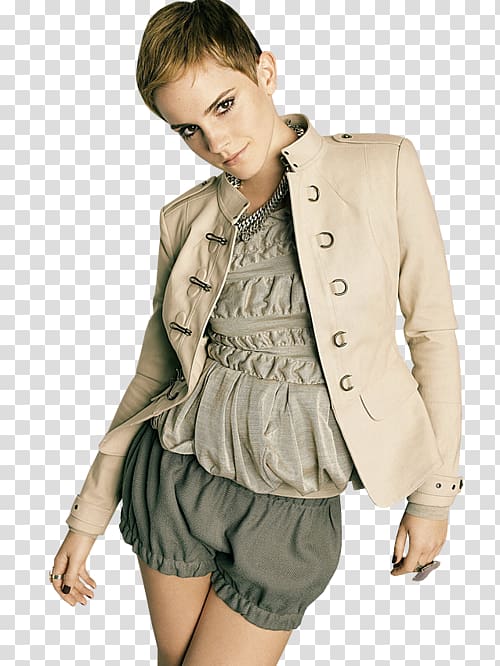 Emma Watson Harry Potter and the Philosopher\'s Stone Marie Claire Actor Magazine, emma watson transparent background PNG clipart