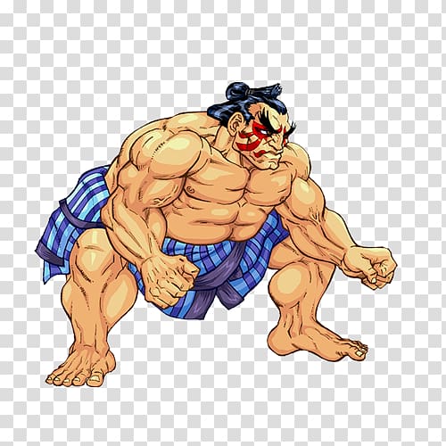 Street Fighter Ehonda illustration, Street Fighter II: The World Warrior Street Fighter II: Champion Edition Street Fighter III Ken Masters Ryu, Cute game cartoon characters transparent background PNG clipart