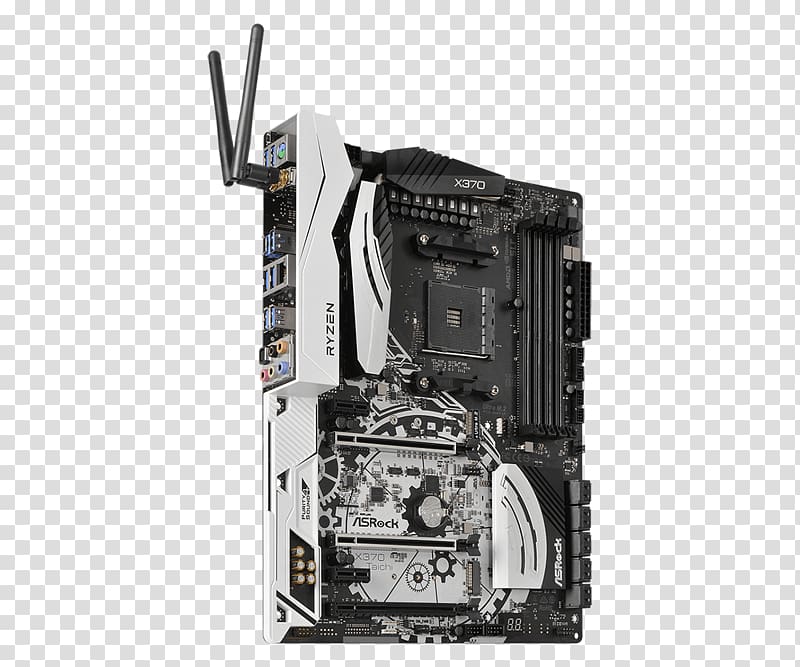 Socket AM4 Motherboard ATX ASRock X370 Taichi, others transparent background PNG clipart
