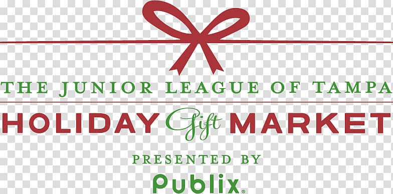 Holiday Gift Market Junior League of Tampa Headquarters Publix Farmers' market, Horiz Estate Logo transparent background PNG clipart