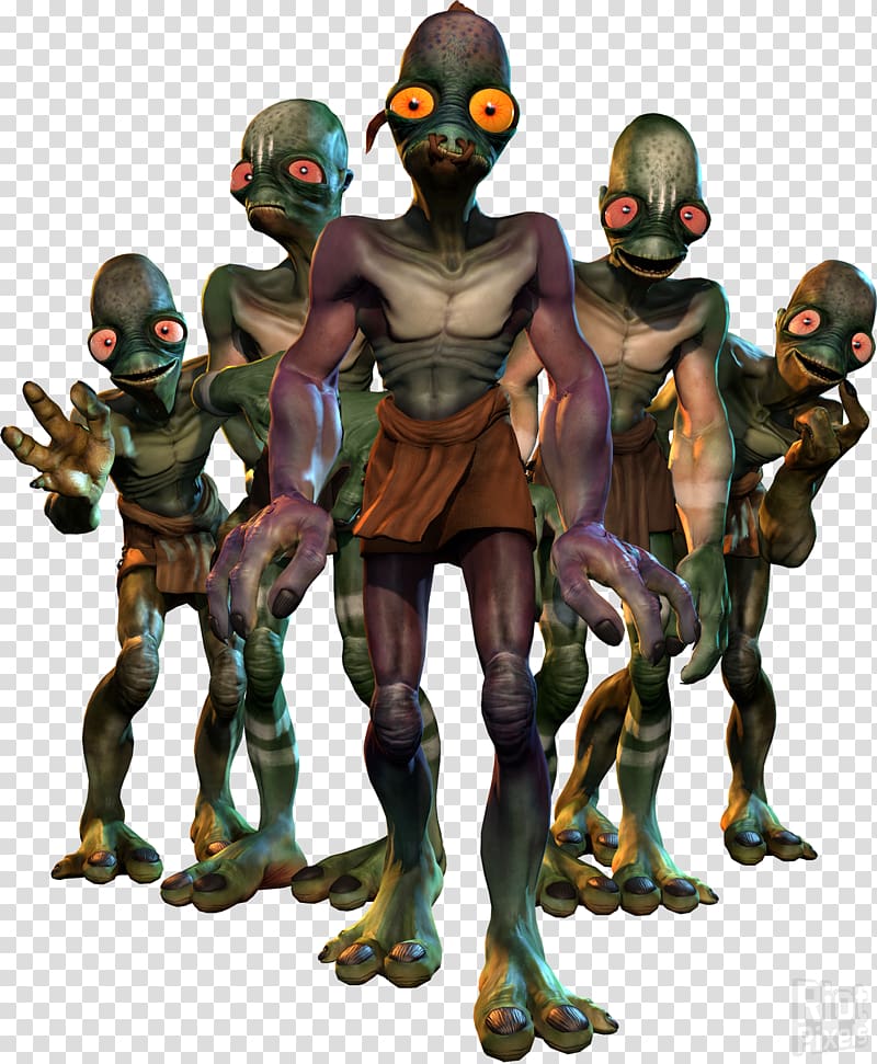 Oddworld: Abe\'s Oddysee Oddworld: New \'n\' Tasty! Oddworld: Abe\'s Exoddus Oddworld: Munch\'s Oddysee Oddworld: Stranger\'s Wrath, donkey kong transparent background PNG clipart