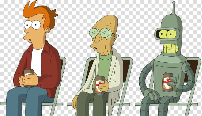 Leela Zoidberg Planet Express Ship Philip J. Fry Professor Farnsworth, futurama transparent background PNG clipart