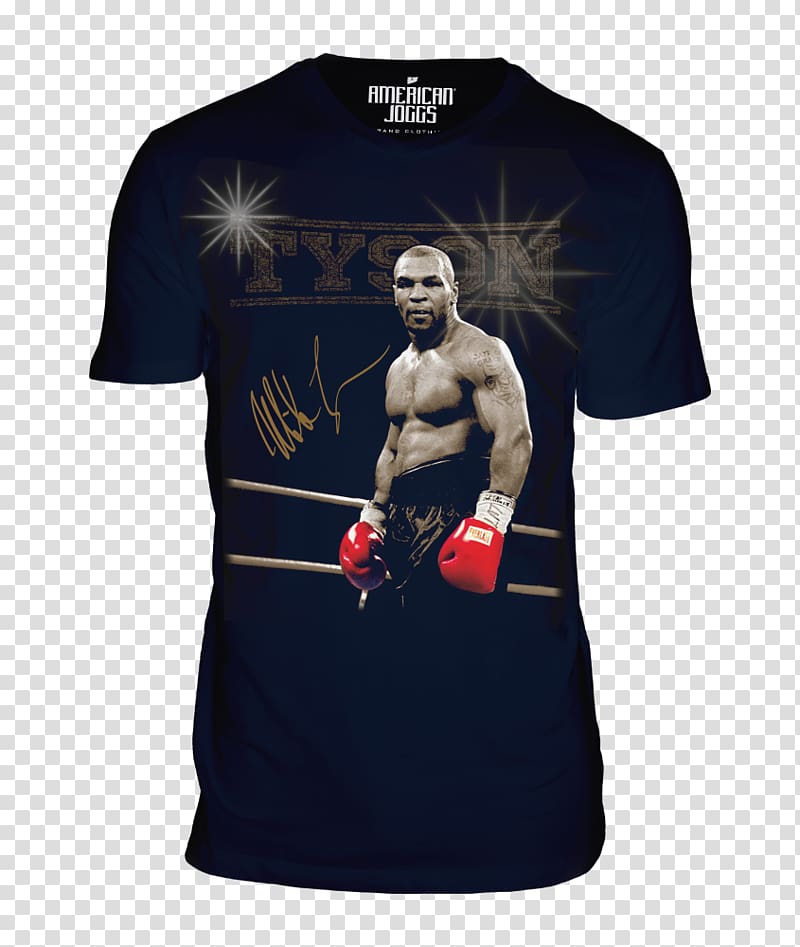 T-shirt Evander Holyfield vs. Mike Tyson II Boxing Mike Tyson vs. Evander Holyfield , T-shirt transparent background PNG clipart