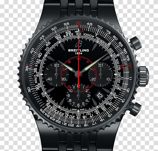 Watch Chronograph TAG Heuer Breitling SA Breitling Navitimer 01, watch transparent background PNG clipart