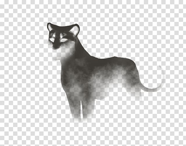 Whiskers Black cat Dog breed, dynamic smoke transparent background PNG clipart