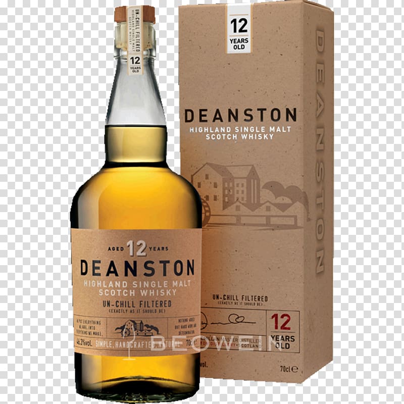 Deanston distillery Single malt whisky Single malt Scotch whisky, others transparent background PNG clipart