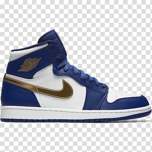 Air Jordan Gold Sneakers Royal blue, 23 Jordan Number transparent background PNG clipart