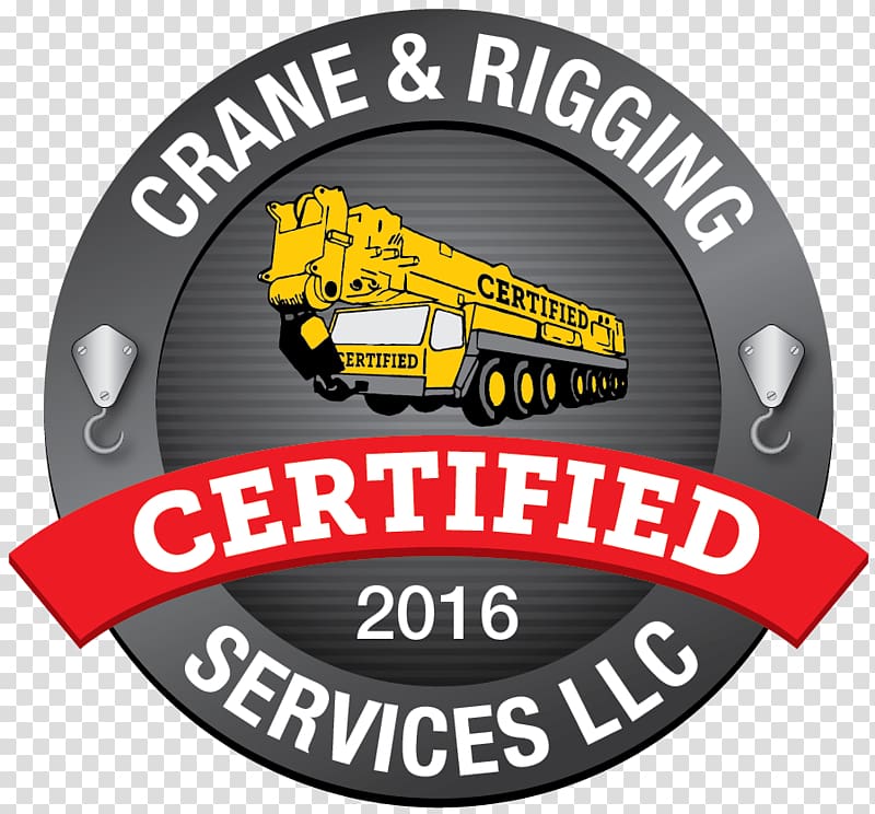 Logo Certified Crane and Rigging Services, LLC Rigger, crane transparent background PNG clipart