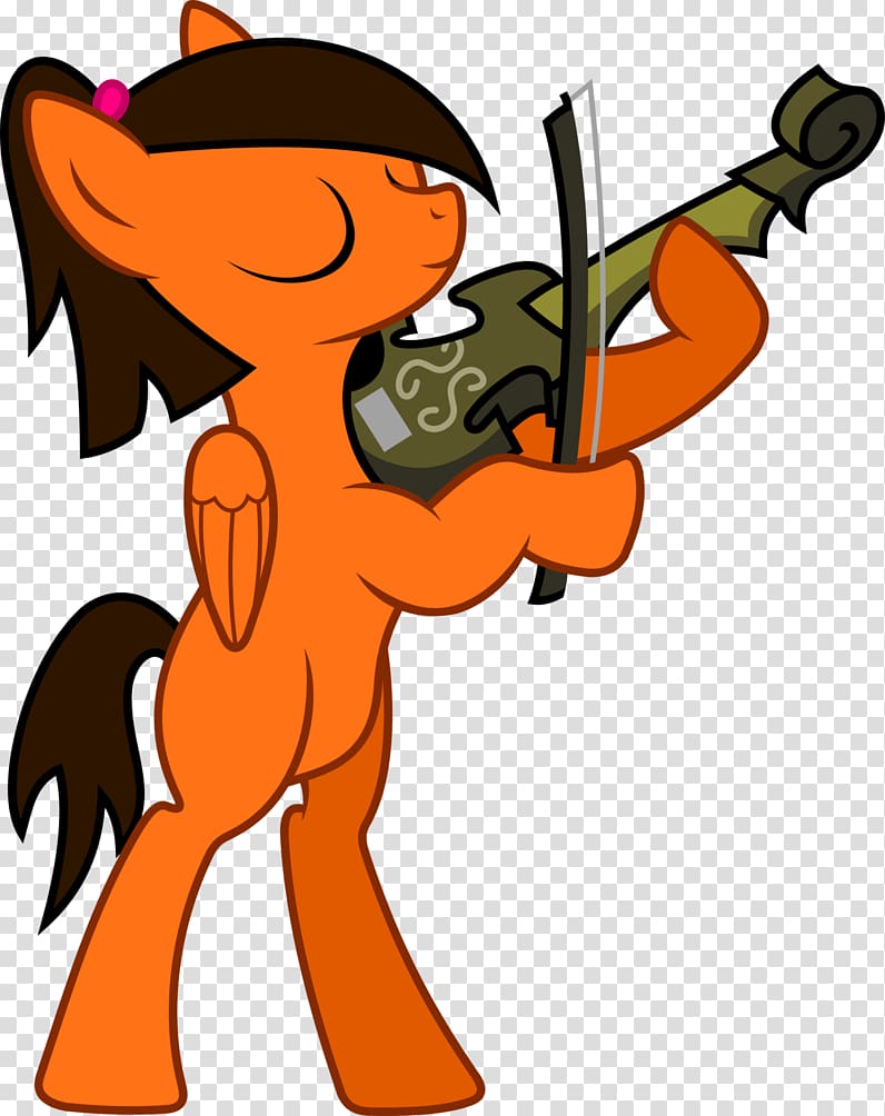 Pony Bass violin Cello, violin player transparent background PNG clipart