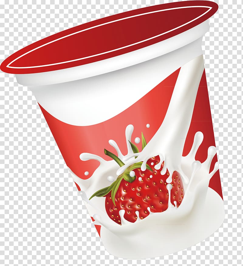 Strawberry Aedmaasikas Cup, Strawberry decorative design transparent background PNG clipart
