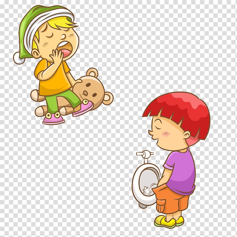 Child Sleep , Cartoon children transparent background PNG clipart