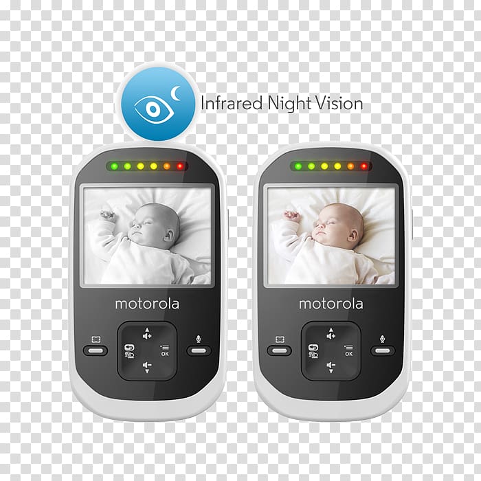 Baby Monitors Motorola MBP25-2 Camera Motorola MBP36S, connected wireless monitors transparent background PNG clipart