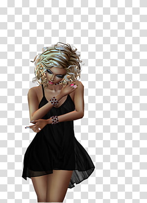 shoot Fashion Costume Brown hair , imvu transparent background PNG clipart thumbnail