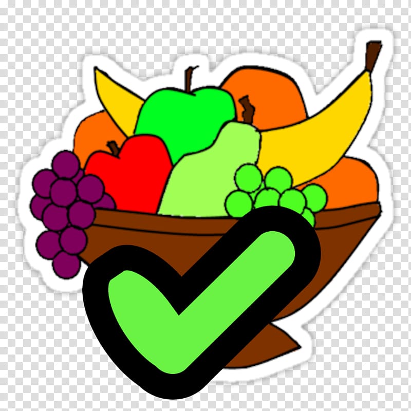 cartoon fruit bowl