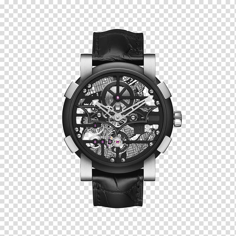 Automatic watch Pilgrim Aidin RJ-Romain Jerome Chronograph, watch transparent background PNG clipart