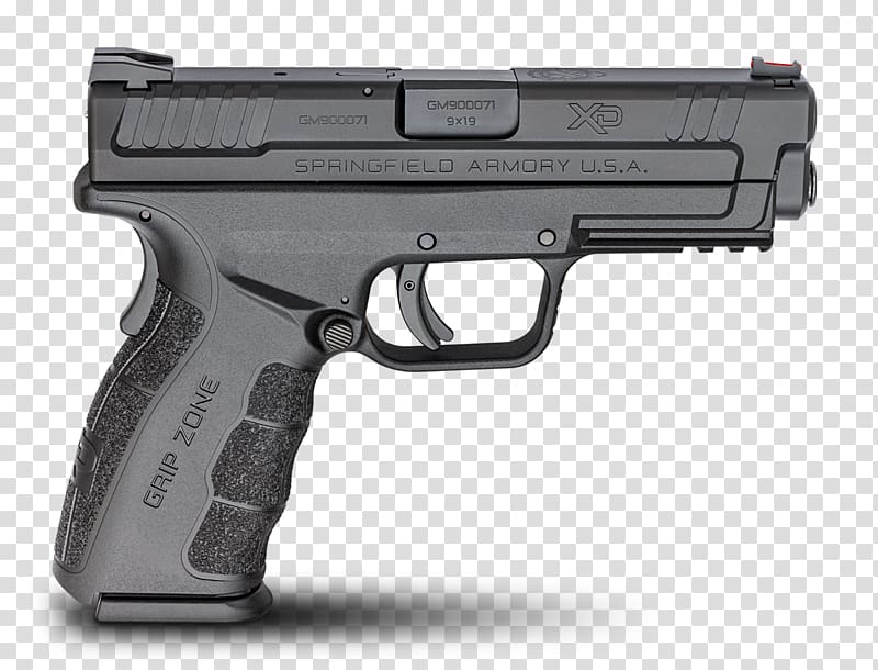 Springfield Armory XDM HS2000 9×19mm Parabellum Firearm, others transparent background PNG clipart