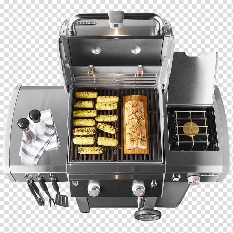 Barbecue Weber-Stephen Products Grilling Gasgrill Natural gas, balcony grill transparent background PNG clipart